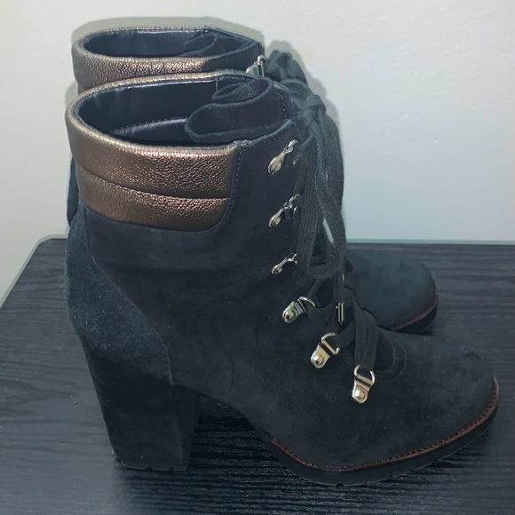 Sam Edelman Carolena Suede Booties - Picture 6 of 9